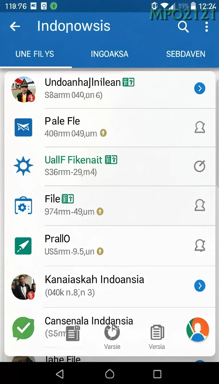 Cuplikan layar RADEN4D — pengaturan akun